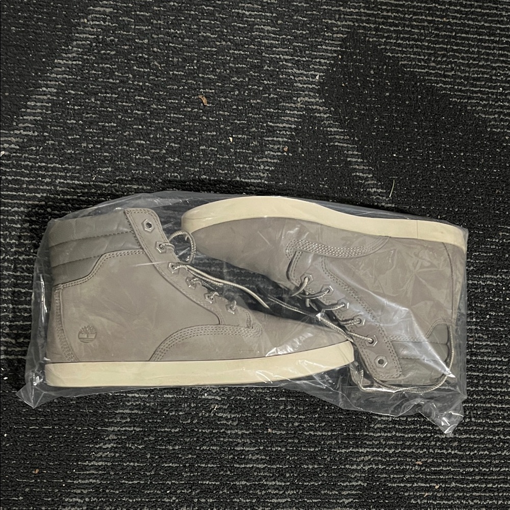 Timberland Gray Lace Up Boots